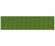 Balkono uždanga su lapais Žalia ir geltona 600 x 150 cm