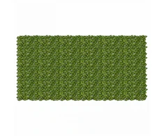 Balkono ekranas su lapais Žalia ir geltona 300 x 150 cm