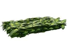 Balkono ekranas su lapais Žalia ir geltona 200 x 100 cm