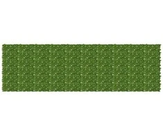 Balkono ekranas su lapais Žalia ir geltona 500 x 150 cm