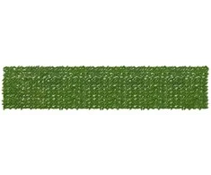 Balkono ekranas su lapais Žalia ir geltona 500 x 100 cm