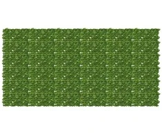 Balkono ekranas su lapais Žalia ir geltona 300 x 150 cm