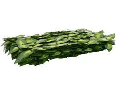 Balkono ekranas su lapais Žalia ir geltona 300 x 150 cm