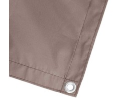 Balkono Ekranas Taupe 110 x 800 cm Oksfordo audinys