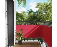 Balkono Ekranas Vyšninė 75 x 1000 cm PU dengtas oksfordas alu