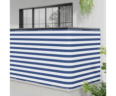 Balkono privatumo ekranas 150 x 200 cm Audinys su PU danga