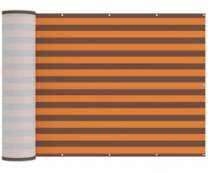 Balkono privatumo ekranas 150 x 500 cm Audinys su PU danga