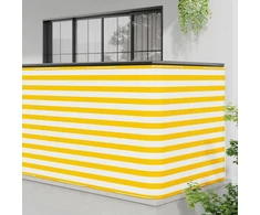 Balkono privatumo ekranas 150 x 600 cm Audinys su PU danga