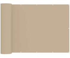 Balkono privatumo ekranas 180 x 800 cm Audinys su PU danga