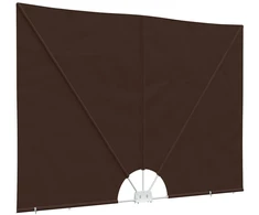 Balkono privatumo ekranas 200 x 400 cm Poliesteris Stačiakampio