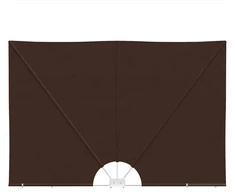 Balkono privatumo ekranas 200 x 400 cm Poliesteris Stačiakampio