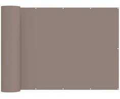 Balkono privatumo ekranas 200 x 600 cm Audinys su PU danga
