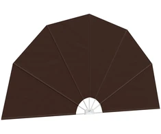Balkono uždanga Ø 320 cm Poliesteris Ruda