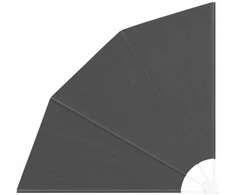 Balkono privatumo ekranas 140 x 140 cm Poliesteris Juoda