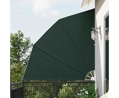 Balkono privatumo ekranas 210 x 210 cm Poliesteris