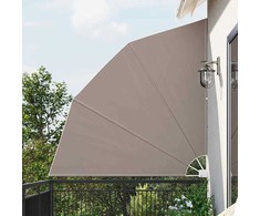Balkono privatumo ekranas 210 x 210 cm Poliesteris Taupe