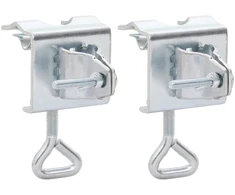 Balkono skėčio spaustukai, 2vnt., 32mm, galvanizuotas plienas