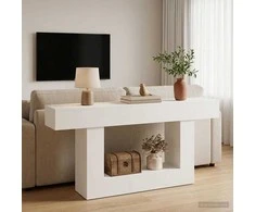 Baltas 160 x 30 x 74 cm