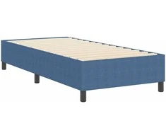 Platforminės lovos rėmas Mėlyna 90 x 200 cm Kordūrinis audinys