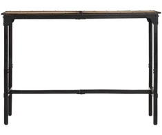Baro stalas, 150x55x107cm, neapdorotos mango medienos masyvas