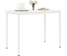 Baro stalas Balta 140 x 80 x 105 cm Kietos pušies mediena
