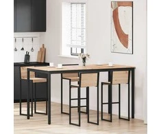 Baro stalas Natūrali 200 x 100 x 105 cm Kietos pušies mediena