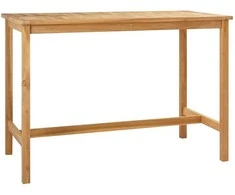 Baro stalas Natūrali 150 x 75 x 105 cm Kieto teka medžio