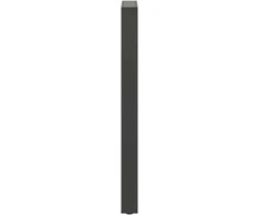 Kavos staliuko kojelės, antracito, 2 vnt., 40x(100-101)cm