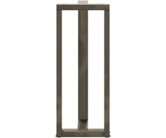Baro stalo kojos, T formos, 2 vnt., juodos, 50x35x(100-101) cm, plienas