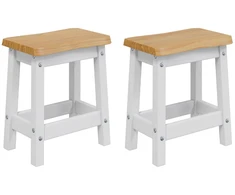 Baro taburetė EKAI 2 pcs Balta 40 x 29 x 45,5 cm