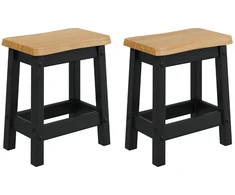 Baro taburetė EKAI 2 pcs Juoda 40 x 29 x 45,5 cm