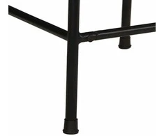 Baro taburetės, 2vnt., 46x35,5x80 cm, perdirbtos medienos