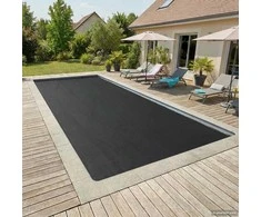 Solonginė baseino uždanga sunkios kokybės 800 x 400 cm 200 μm