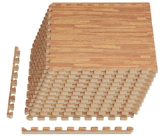 Baseino grindų kilimas 12 pcs Medis 4,32 m² EVA puta
