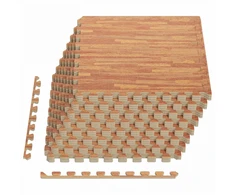 Baseino grindų kilimas 24 pcs Medis 8,64 m² EVA puta