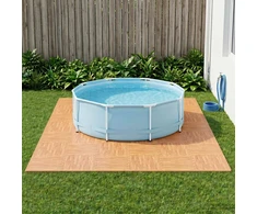 Baseino grindų kilimas 24 pcs Medis 8,64 m² EVA puta