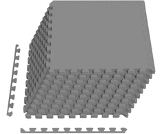 Baseino grindų kilimas 50 pcs Pilka 18 m² EVA puta