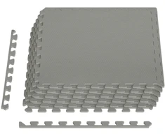 Baseino grindų kilimas 6 pcs Pilka 2,16 m² EVA puta