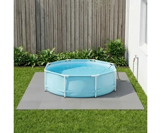Baseino grindų kilimas 6 pcs Pilka 2,16 m² EVA puta