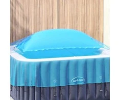 Žiemos baseino pagalvė Mėlyna 380 x 180 x 140 cm PVC