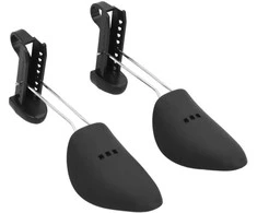 Batų kurpaliai, 5 poros, juodos spalvos, plastikas, EU 35–38