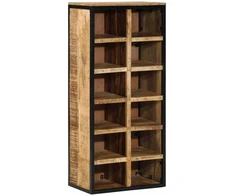 Batu skrynia 50 x 30 x 110 cm Kietas mango medis Ruda