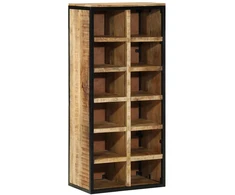 Batu skrynia 50 x 30 x 110 cm Kietas mango medis Ruda