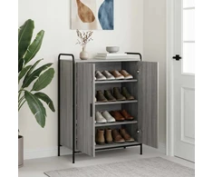 Batu skrynia 76 x 36,5 x 93 cm Apdirbta mediena Pilka Sonoma