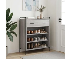 Batu skrynia 76 x 36,5 x 93 cm Apdirbta mediena Pilka Sonoma