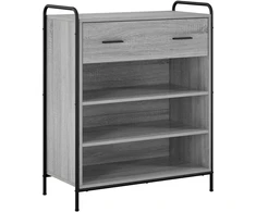 Batu skrynia 76 x 36,5 x 93 cm Apdirbta mediena Pilka Sonoma