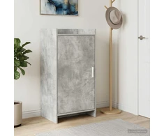 Batu skrynia Betono pilka 48 x 36 x 92 cm Apdirbta mediena