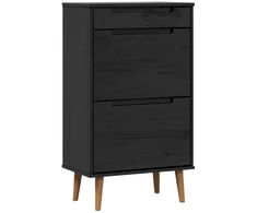 Batu skrynia MOLDE 59,5 x 35 x 103 cm Pušies medienos masyvas