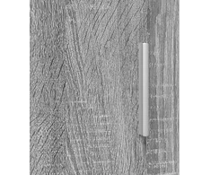 Batu skrynia Pilka Sonoma 48 x 36 x 92 cm Apdirbta mediena