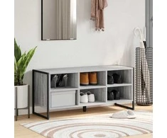 Batu skrynia Pilkas Sonoma 100 x 35 x 44 cm Apdirbta mediena